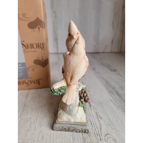 Jim shore NEW 6006585 togetherness is always in season cardinal Bird enesco figu - Picture 4 of 8